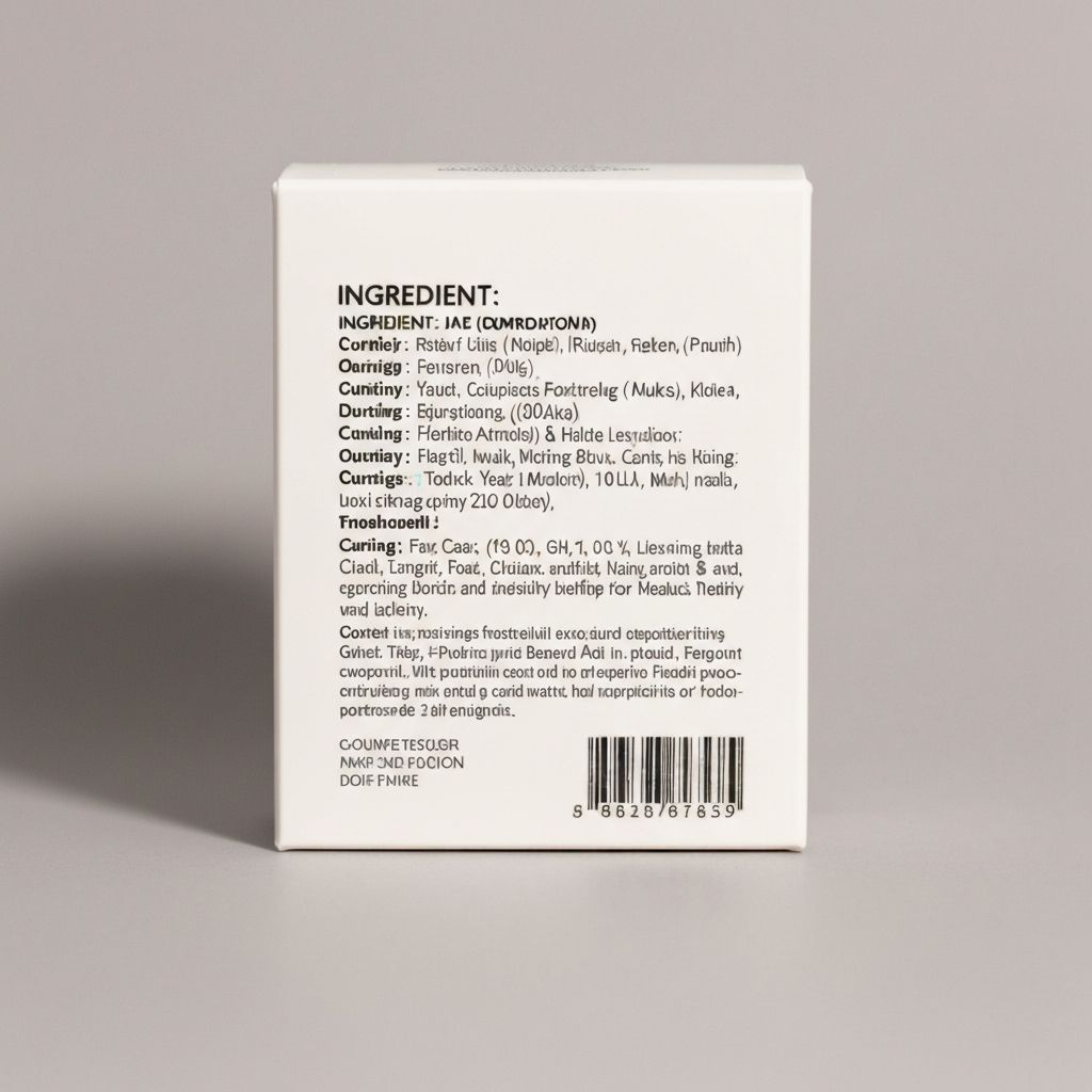 INCI seznam sestavin